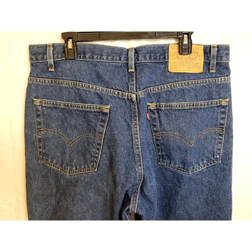 Vintage 1990's Levi's 517 Men's Jeans - Medium Wash - 40x34 - Great Condition